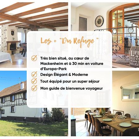 Le Refuge "Domaine Harmonieux" 30 Min Europa-Park Villa Mackenheim Exterior photo